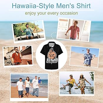 【美品】希少 入手困難 SOUTH POLE アロハシャツ 相撲 力士 総柄 Amazon | [ZQYFAIQI] 相撲 力士 試合 姿 稽古 アロハシャツ
